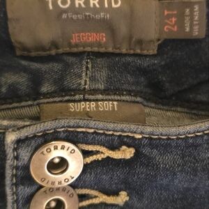 Torrid Dark Blue Super Soft Jegging